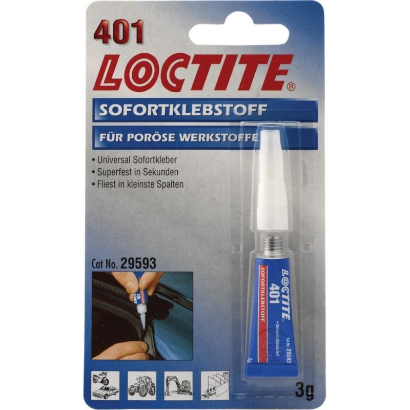 Glue liquide LOCTITE 401 5g FL Par 12