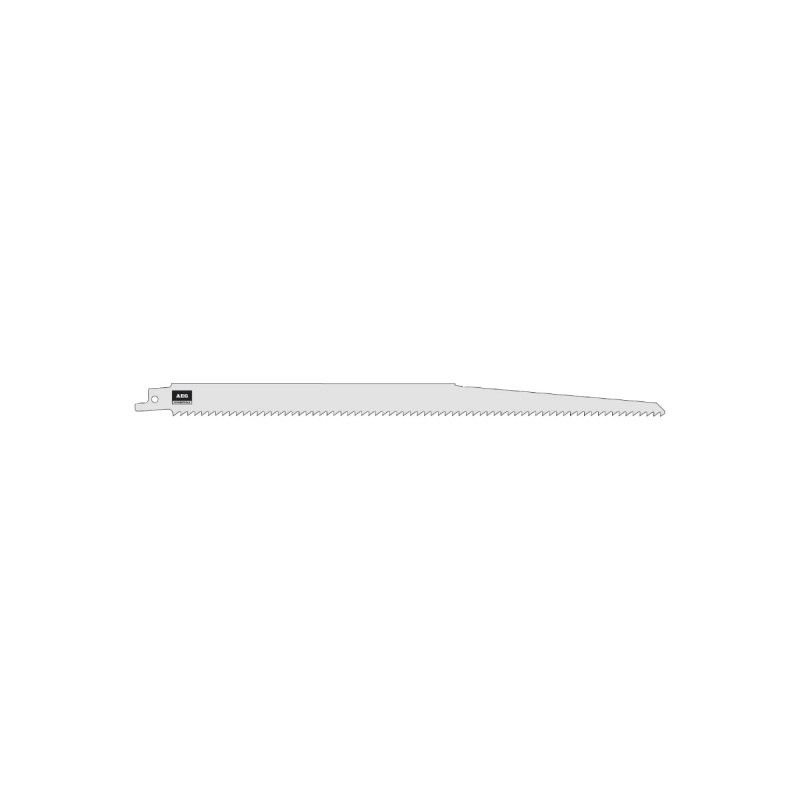 Jeu de 2 lames scie sabre AEG 4.2x300mm S1344D