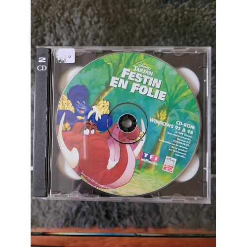 Tarzan - Cascades De La Jungle / Festin En Folie - Coffret 2 Cd-Rom
