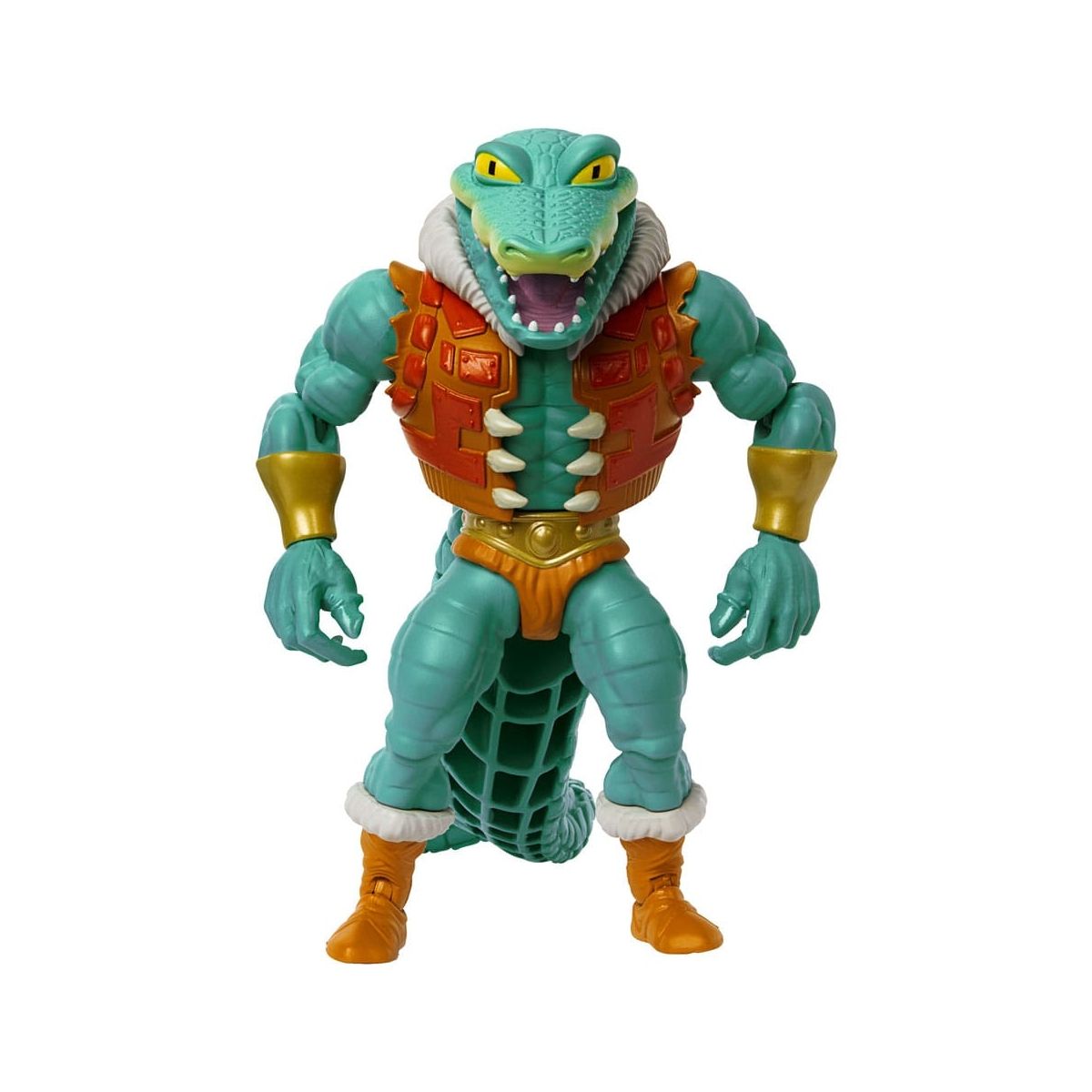 Les Maîtres De L'univers Motu X Tmnt: Turtles Of Grayskull - Figurine Deluxe Leatherhead 14 Cm