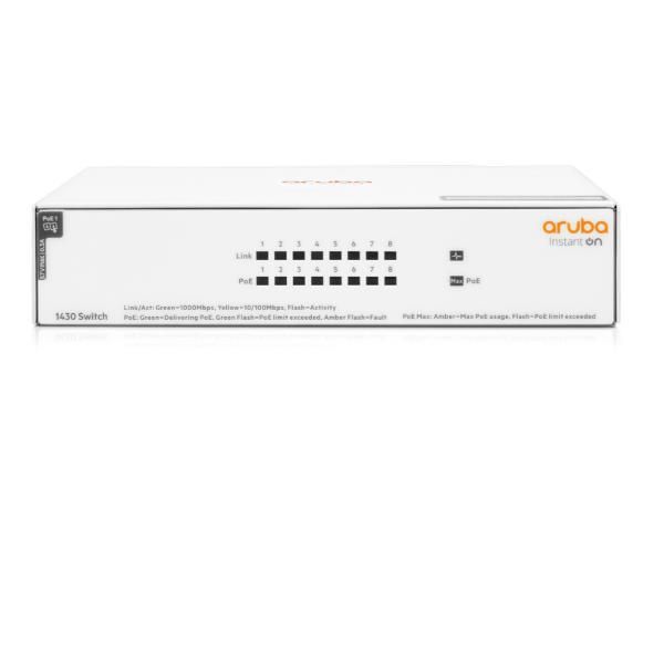 HPE Networking Instant On 1430 8G R8R46A - vue 9