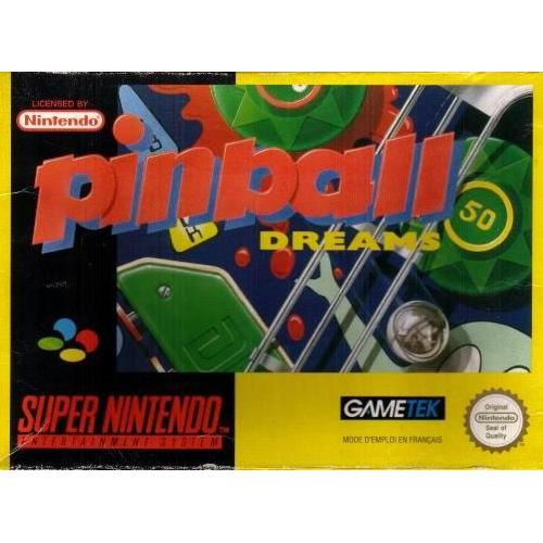 Pinball Dreams Snes Super Nintendo