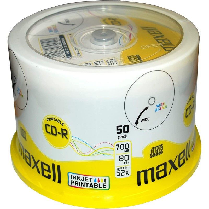 CD R 700MB 80MIN MAXELL PRINTABLE cake