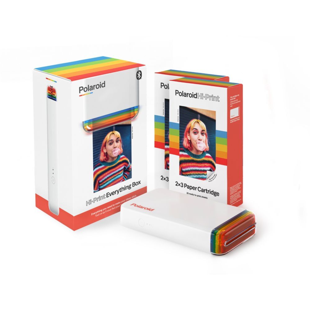 Polaroid COFFRET HI PRINT + 40 FILMS Neuf - vue 2
