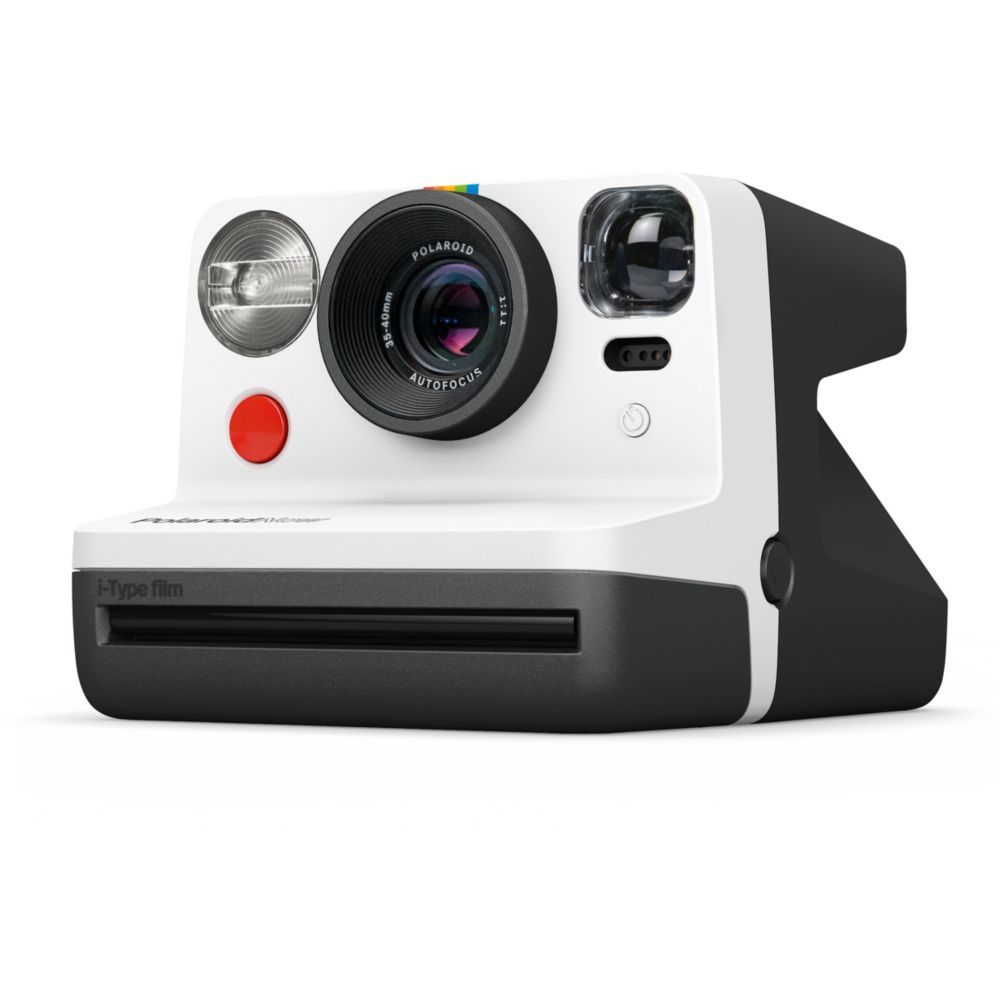 Appareil photo Instantané NOW i-Type Noir et Blanc Polaroid Appareil photo Instantané NOW i-Type Noir et Blanc Polaroid