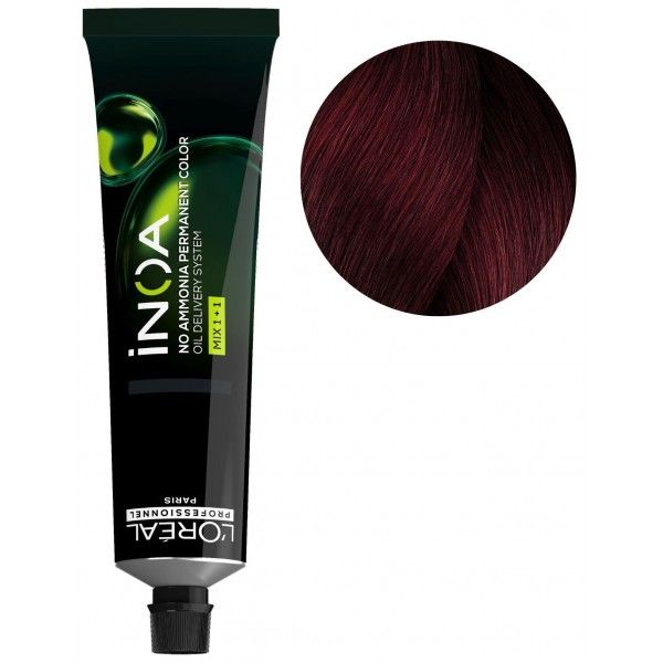Coloration Inoa Vegan Carmilane 4.62 Châtain Irisé 60ml