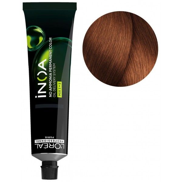 Coloration Inoa Vegan 7.35 Blond Doré Acajou 60ml