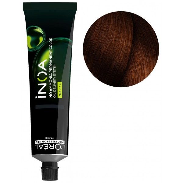 Coloration Inoa Vegan 4.45 Châtain Acajou 60ml