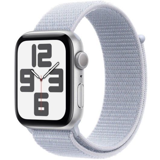 Apple Watch Se Gps 44mm Caja De Aluminio Medianoche Con Correa Deportiva Medianoche S/M