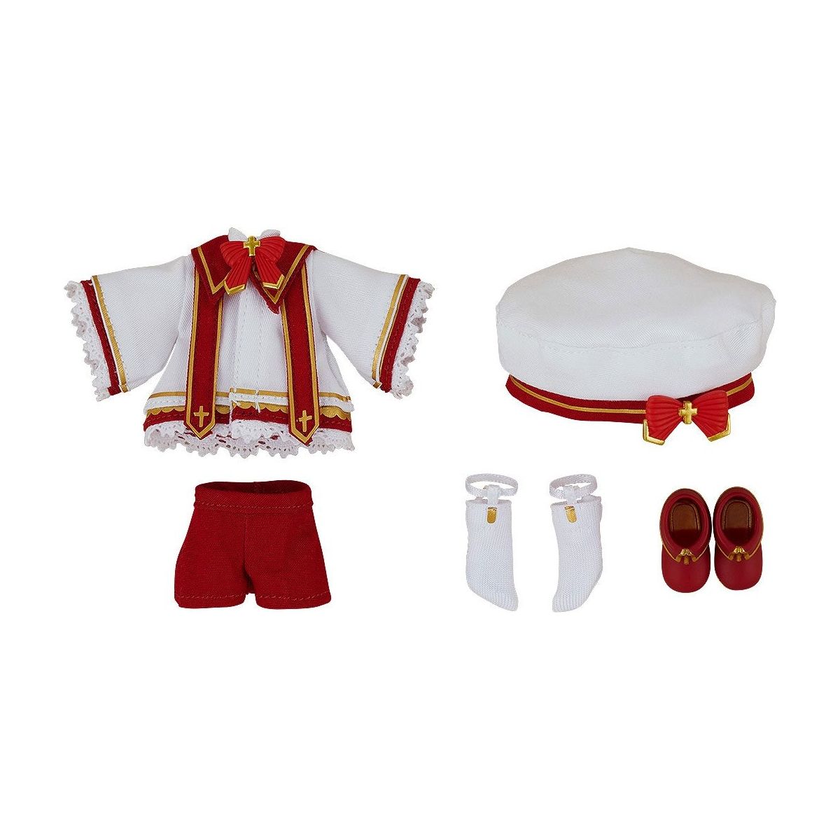 Original Character - Accessoires Pour Figurines Nendoroid Doll Outfit Set: Church Choir (Red)