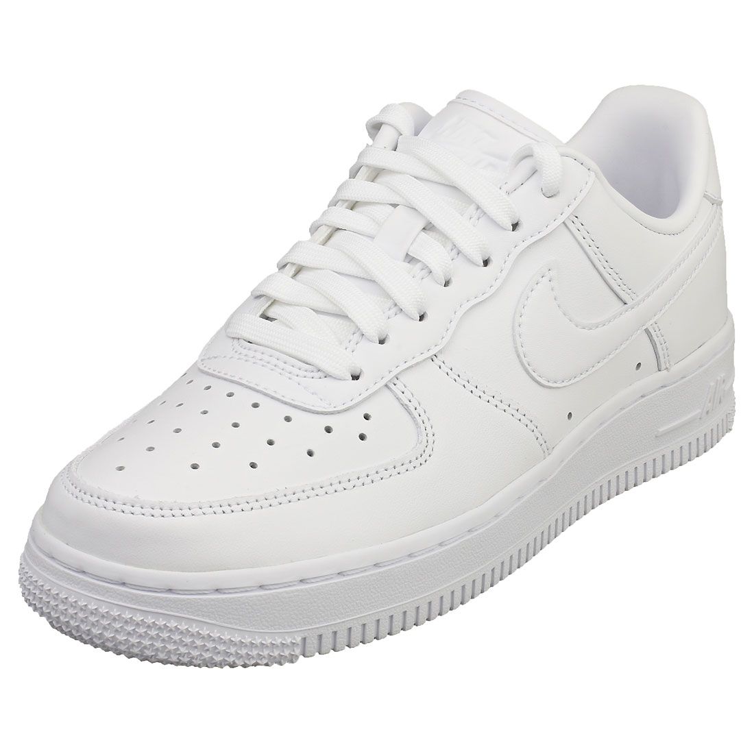 Nike Air Force 1 07 Fresh Pour Hommes - Baskets En Cuir Blanc