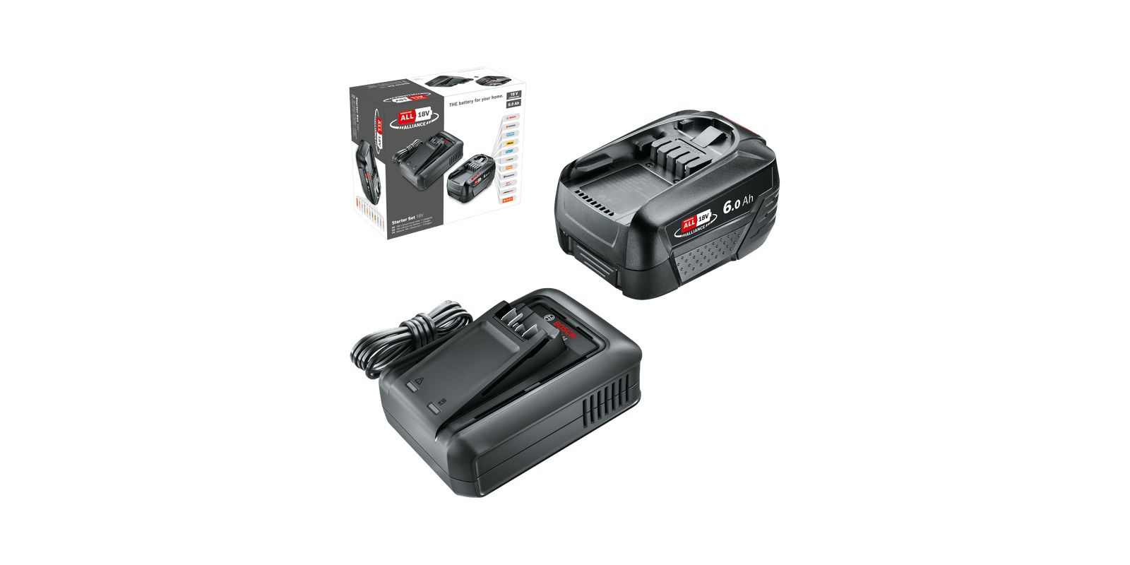 Starter Set 18V 6.0Ah + AL18 44 - vue 2
