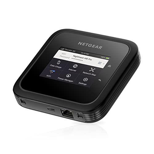 NETGEAR Nighthawk M6 Pro - Point d'accès mobile - 5G - 4 Gbits/s - Wi-Fi 5, Wi-Fi 6E