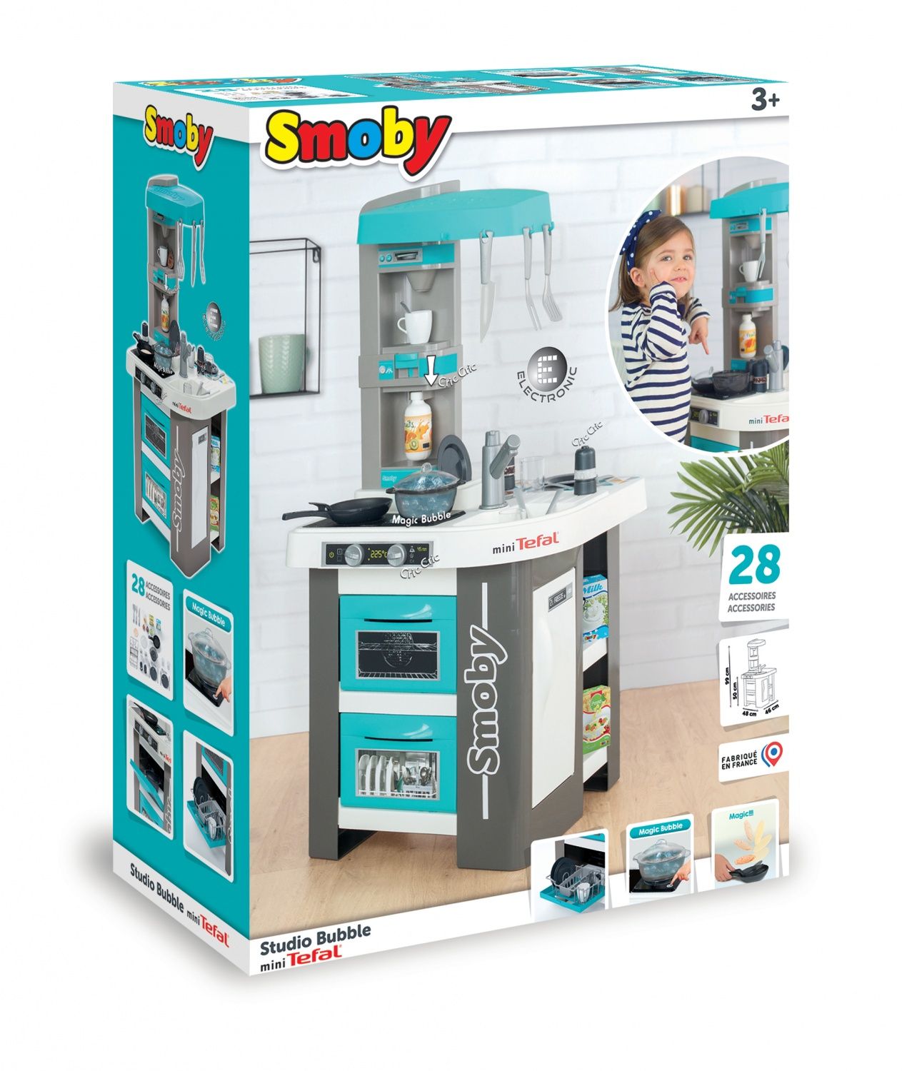 SMOBY Cuisinière jouet Tefal