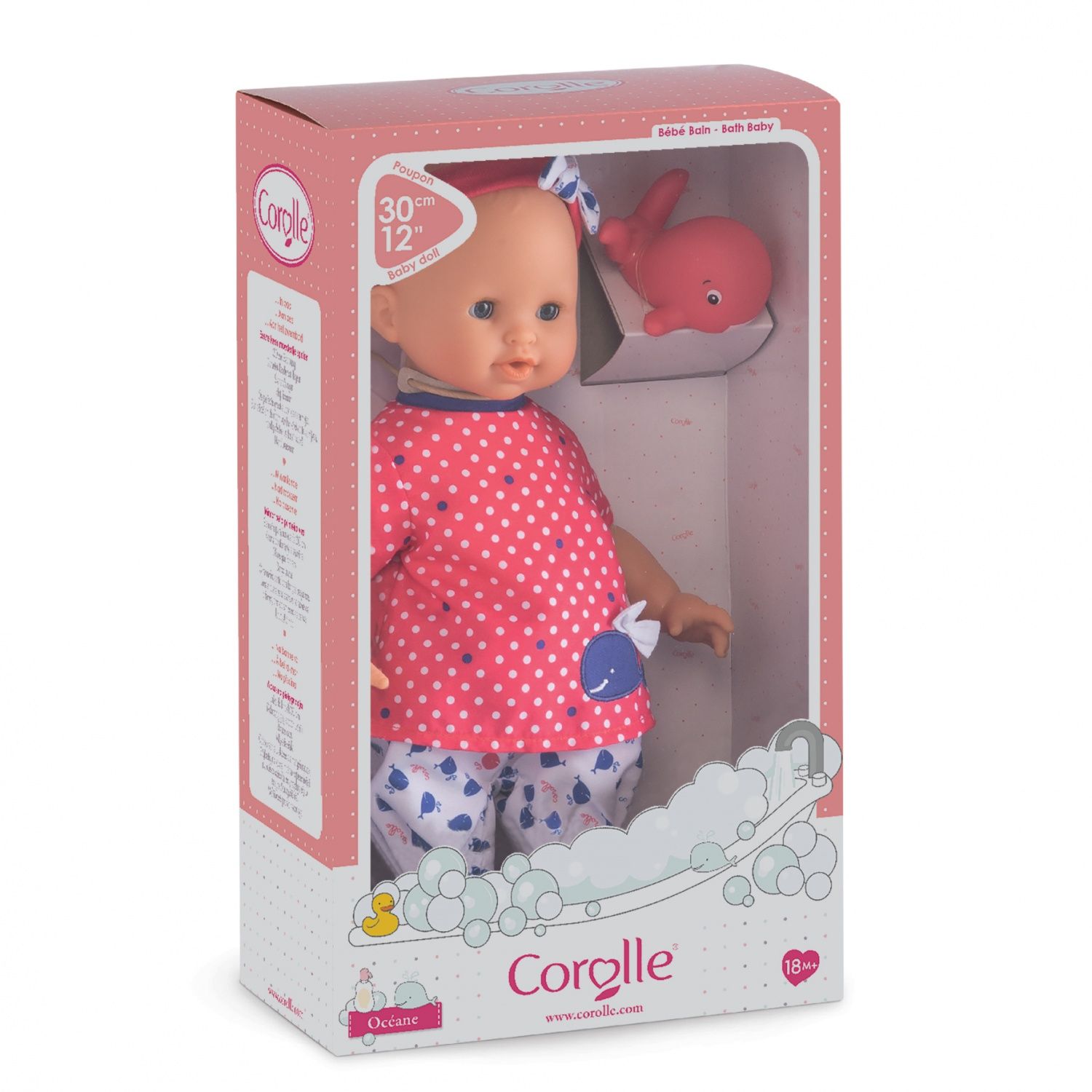 Mon Premier Poupon Corolle Bb Bain Oceane