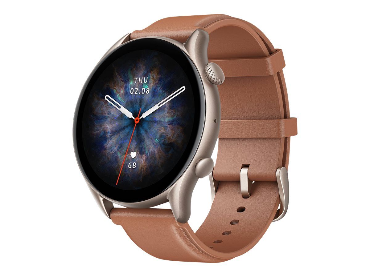 Amazfit GTR 3 Pro 3 68 cm 1.45 AMOLED 46 mm Numérique 480 x 480 pixels Écran tactile Wifi GPS satellite Neuf - vue 7