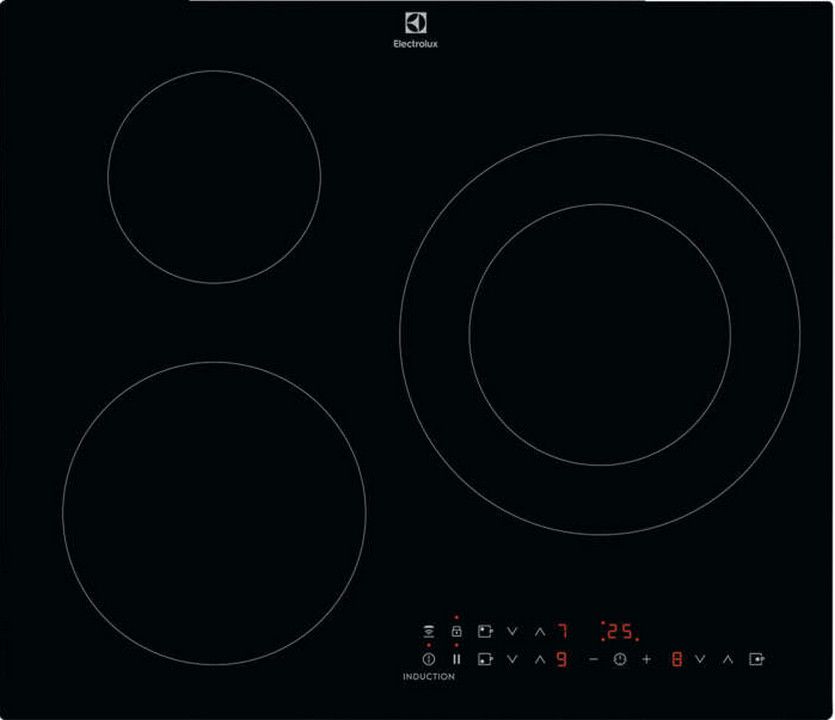 Electrolux 300 MIT60336C Table de cuisson à induction Noir - 3 foyers Electrolux 300 MIT60336C Table de cuisson à induction Noir - 3 foyers