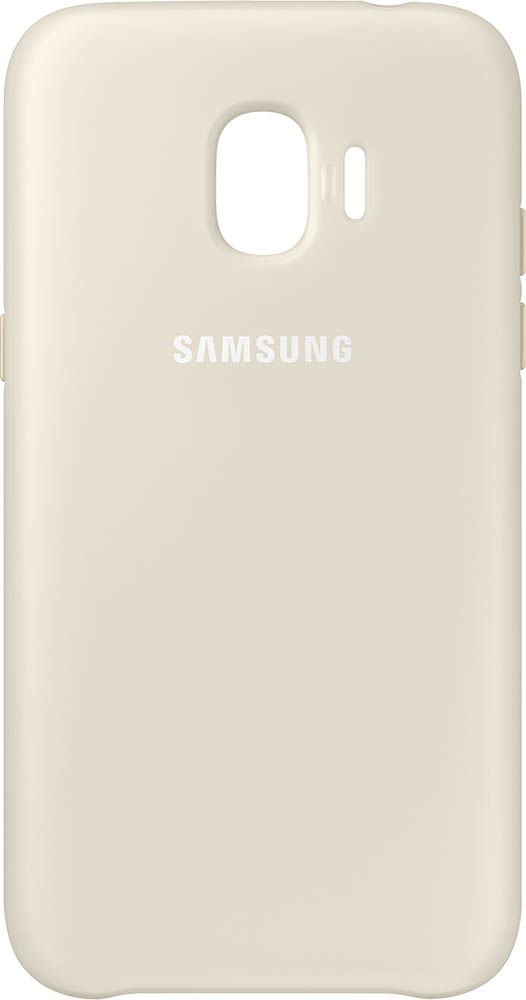SAMSUNG EF PJ250CF Coque double protection G J2 2018 gold
