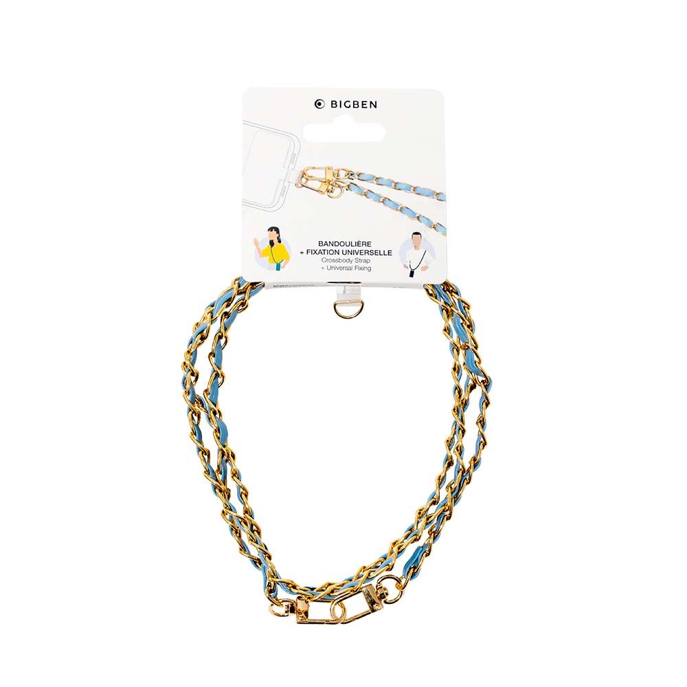 BIGBEN CONNECTED BBANDCHAINGR Bandoulière chaine gold + - vue 8
