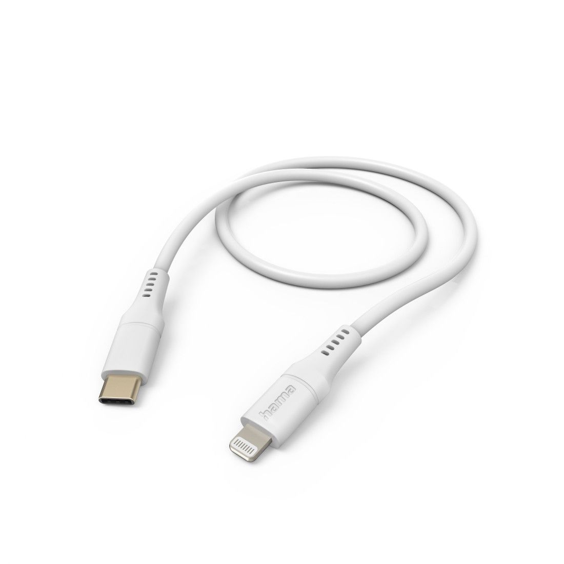 Câble de charge Flexible USB C Lightning 1 5 silicone