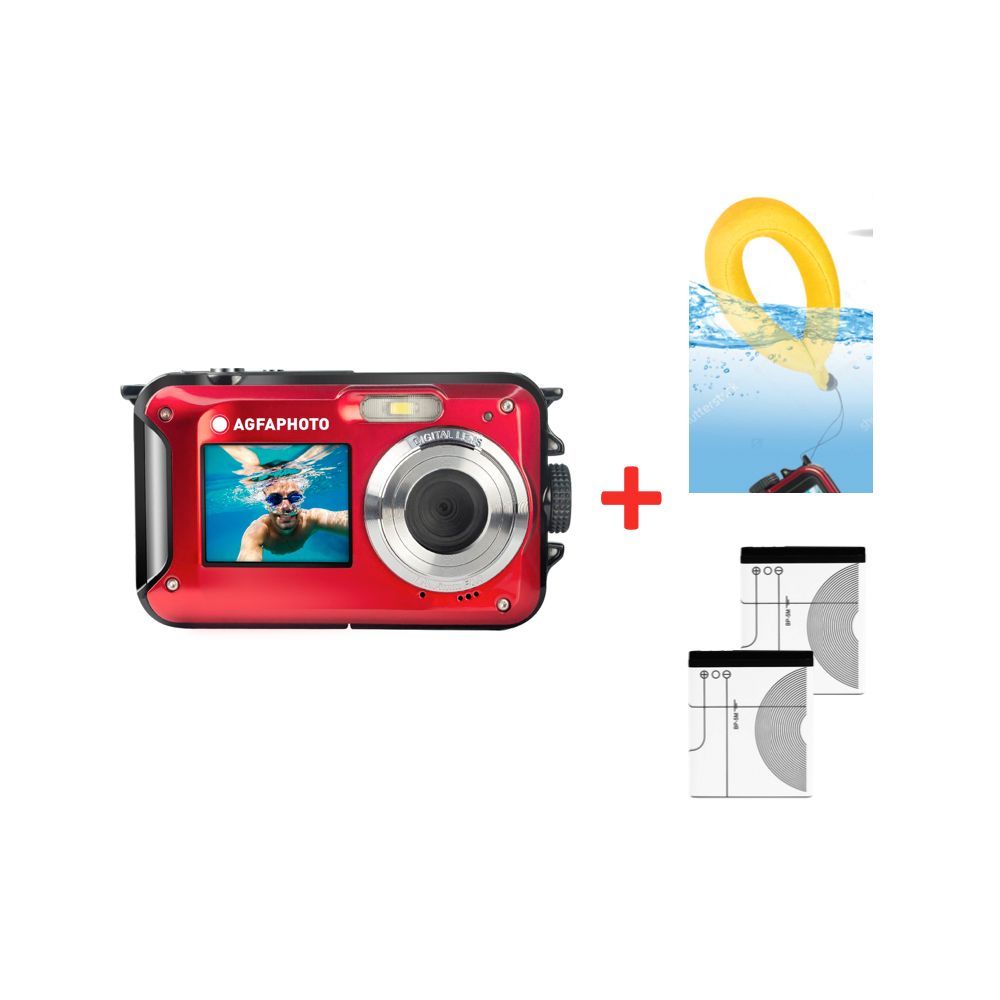 Appareil photo Compact PACK REALISHOT WATERPROOF WP8000 Ro - vue 4