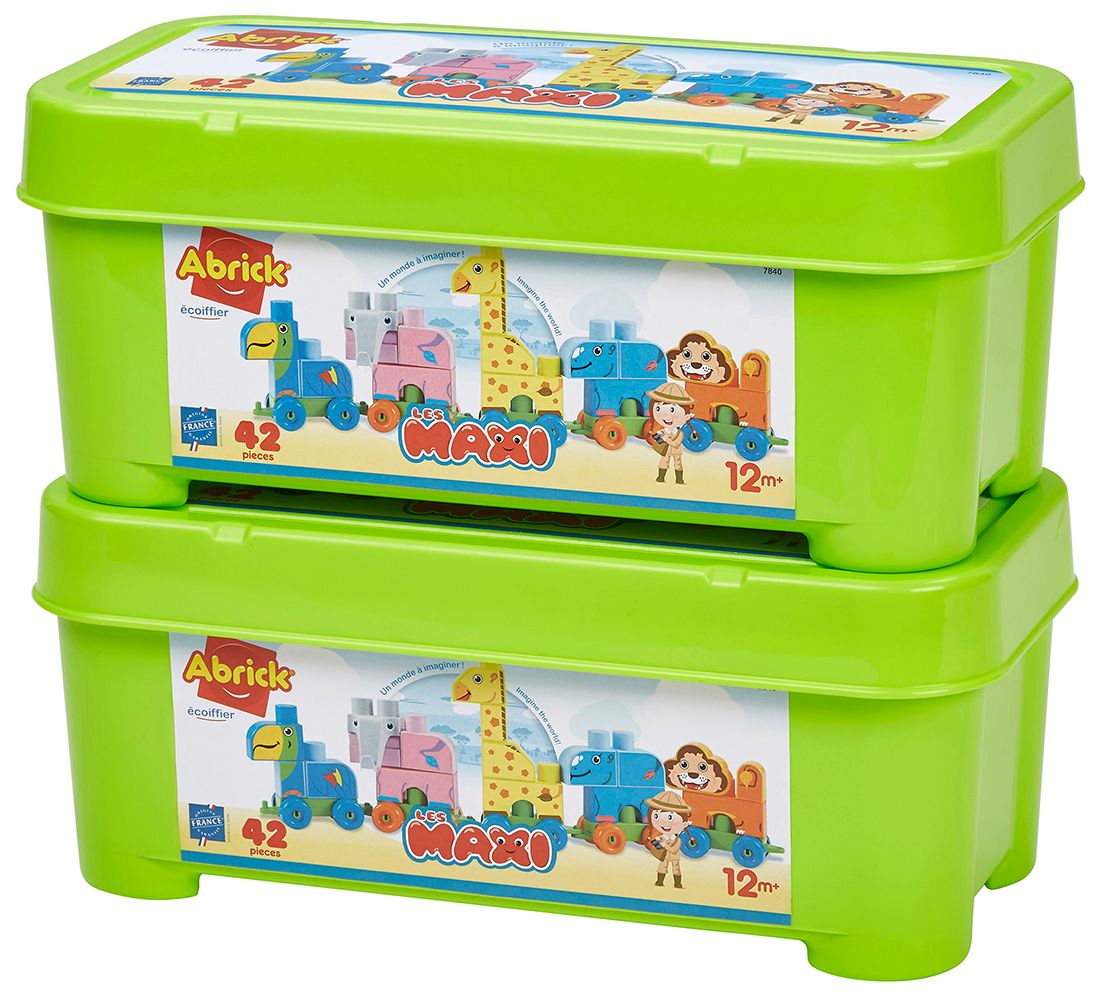 Ecoiffier Coffret Train Du Zoo Les Maxi