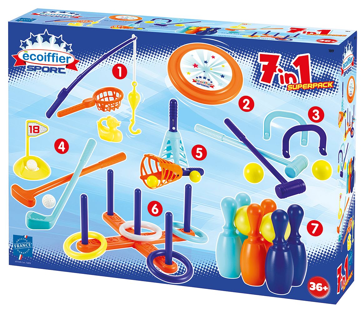 Plage Coffret Sport 7 En 1