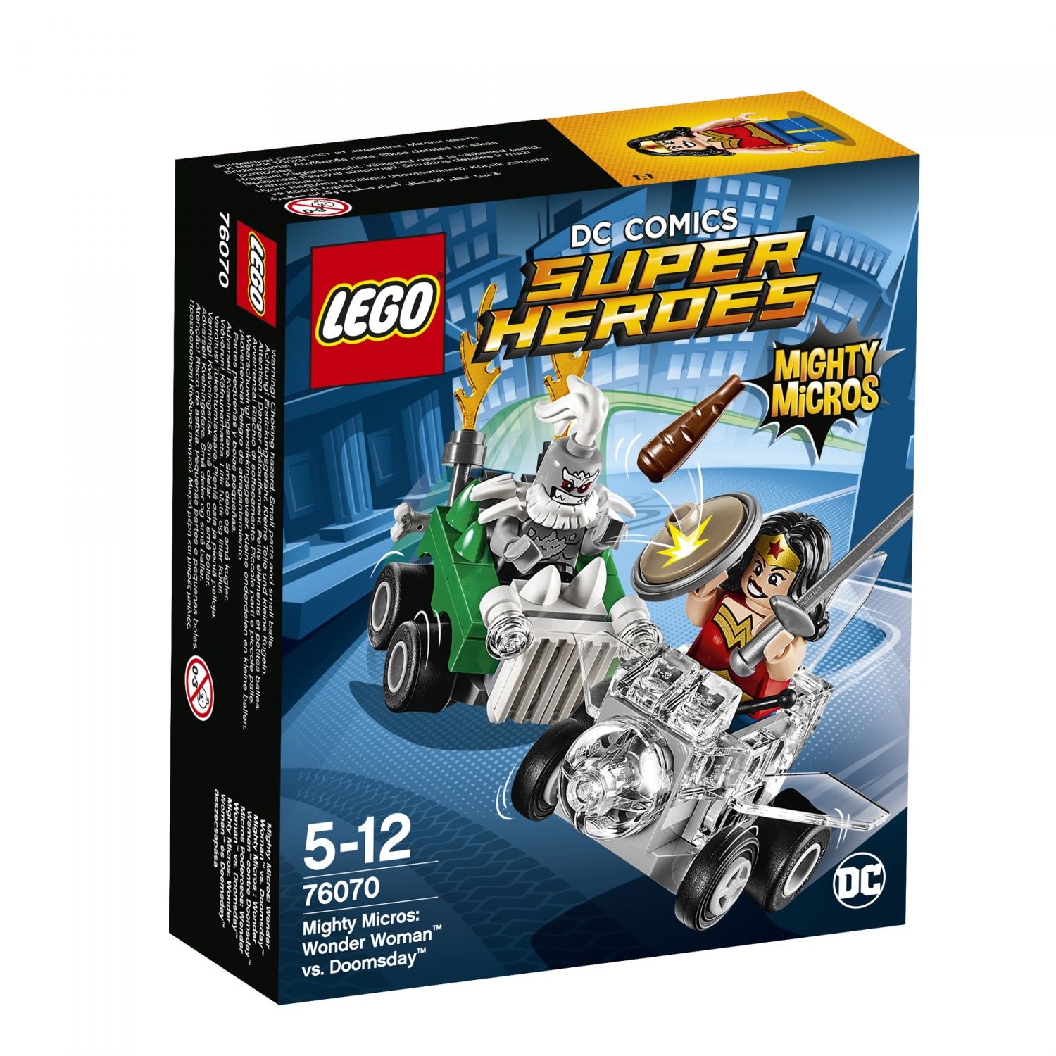 Lego 76070 - Mighty Micros : Wonder Woman Contre Doomsday