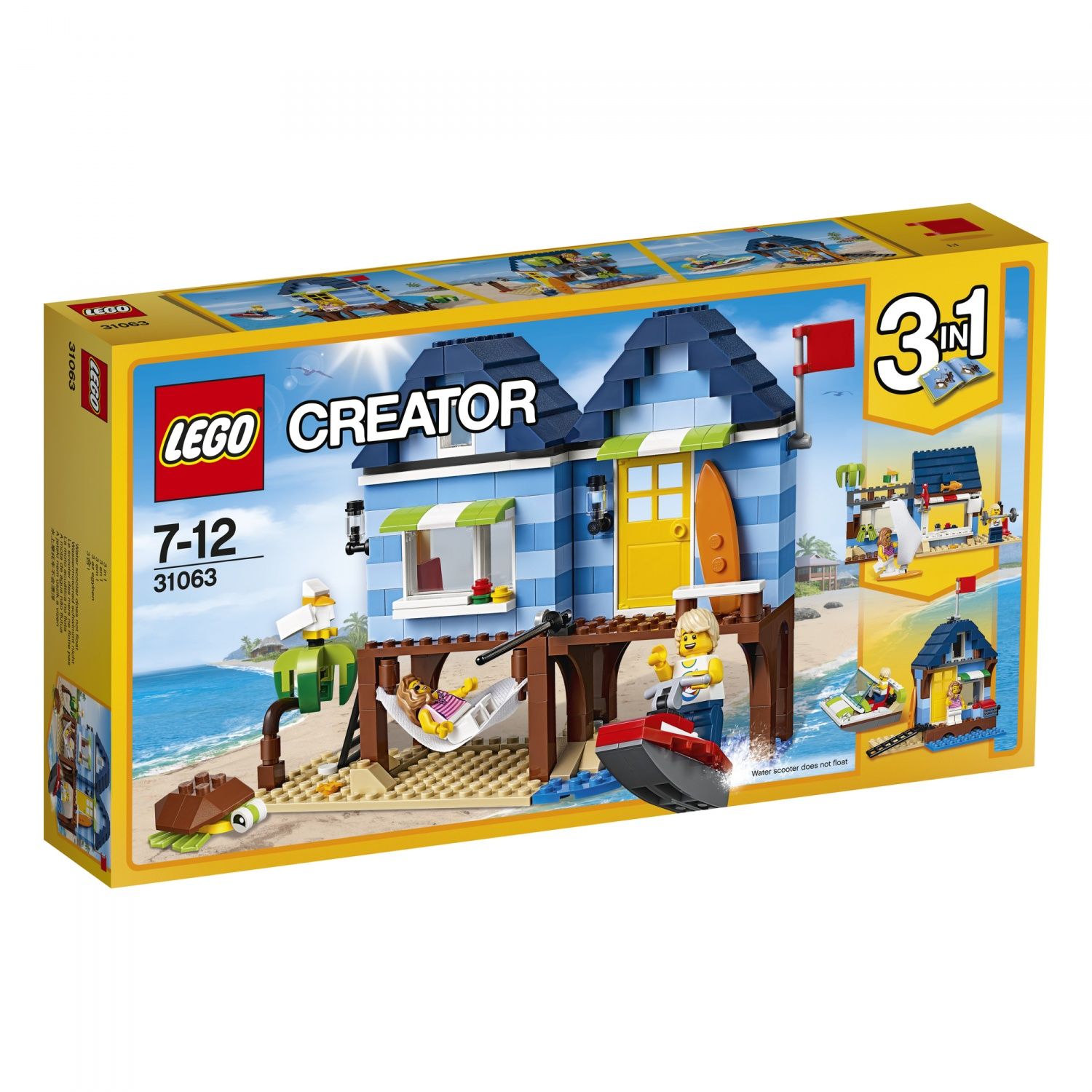 Lego Creator - Les Vacances À La Plage - 31063