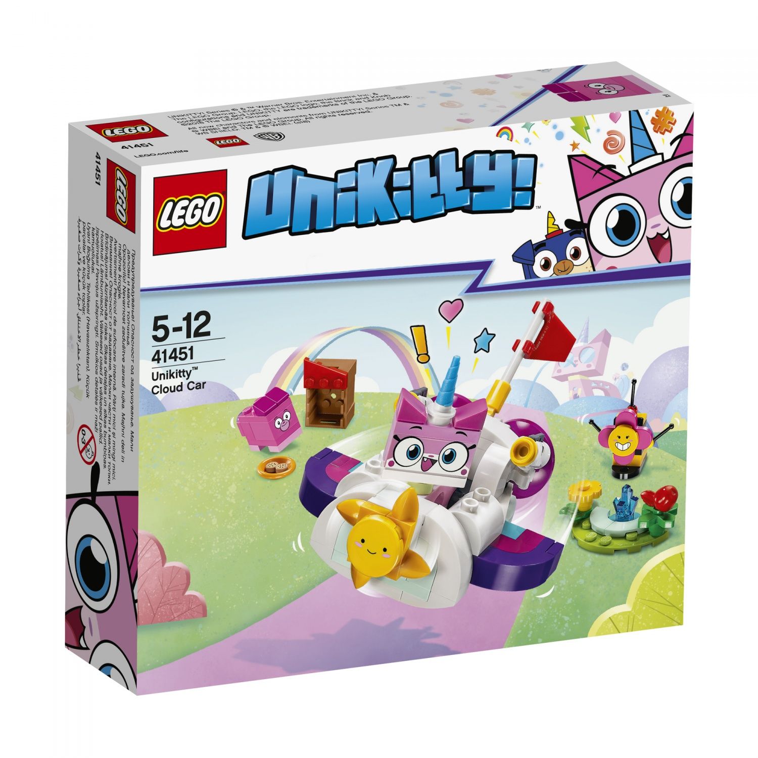 Lego Unikitty - La Voiture Dans Les Nuages De Unikitty - 41451