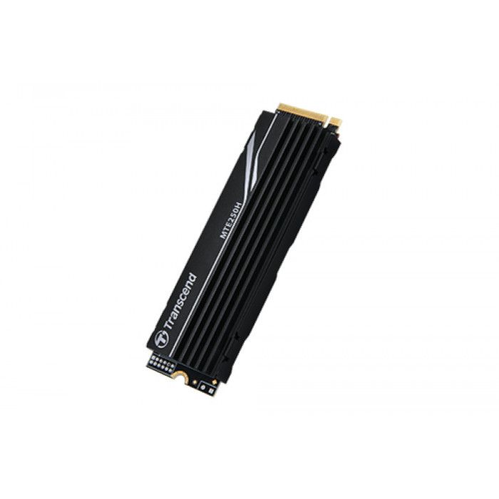 TRANSCEND 2TB .2 2280 PCIe Gen4x4 NVMe 3D TLC with Dram Metal Heatsink Neuf - vue 3