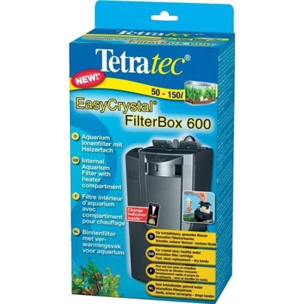 Comparer les prix de Tetra Easycrystal Filterbox 600 Filtre Intérieur - 600 L/H - Pour Aquariums De 50 A 150 Litres