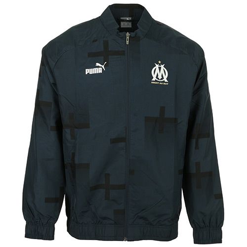 puma om prematch jacket - L