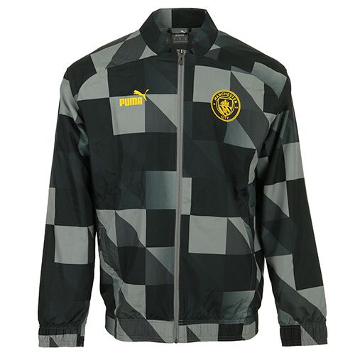 puma mcfc prematch jacket - M