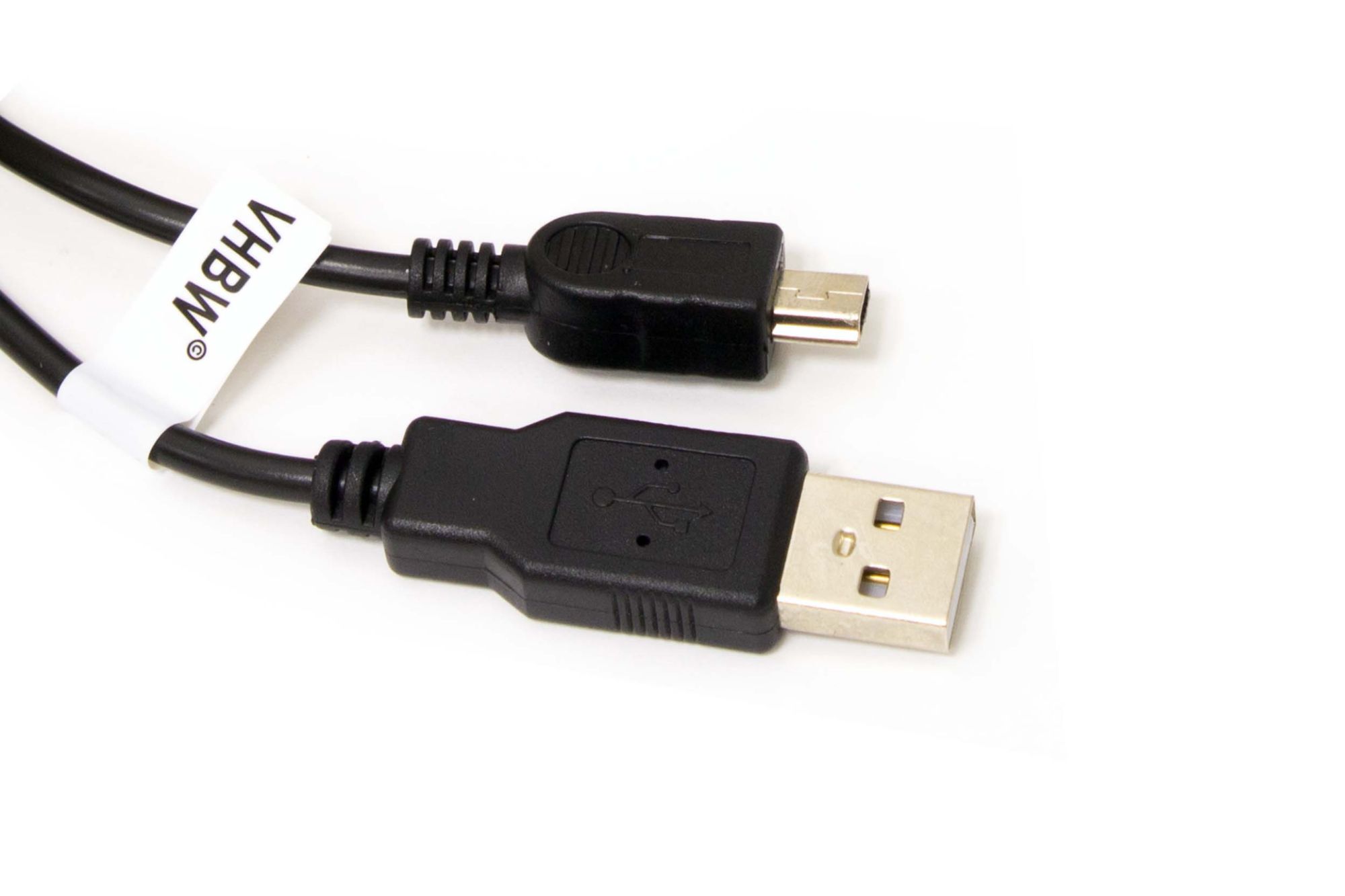 vhbw Câble mini USB - transfert de données/charge, 1.0 m, compatible avec Sony MiniDV DCR-PC101E, DCR-PC103E, DCR-PC105, DCR-PC105E, DCR-PC106E