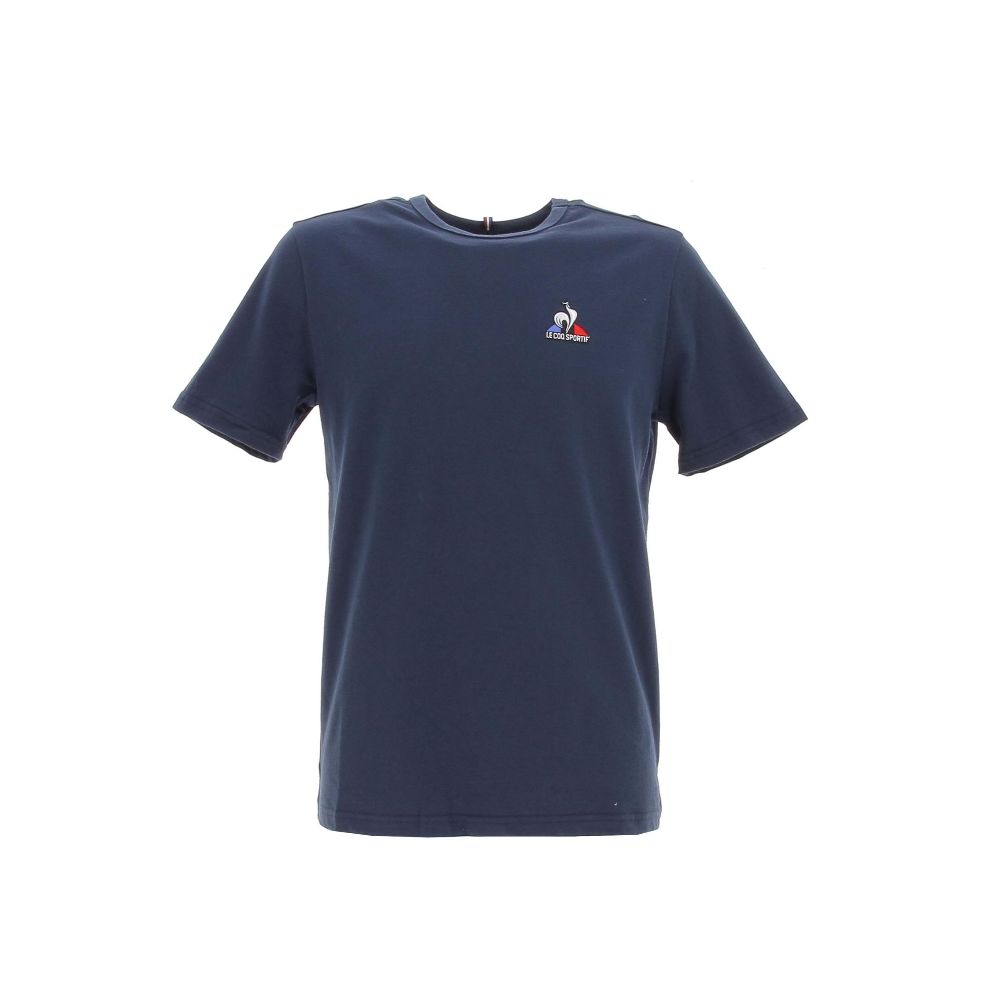 tee shirt manches courtes le coq sportif ess tee ss n4 m bleu 20110 - S