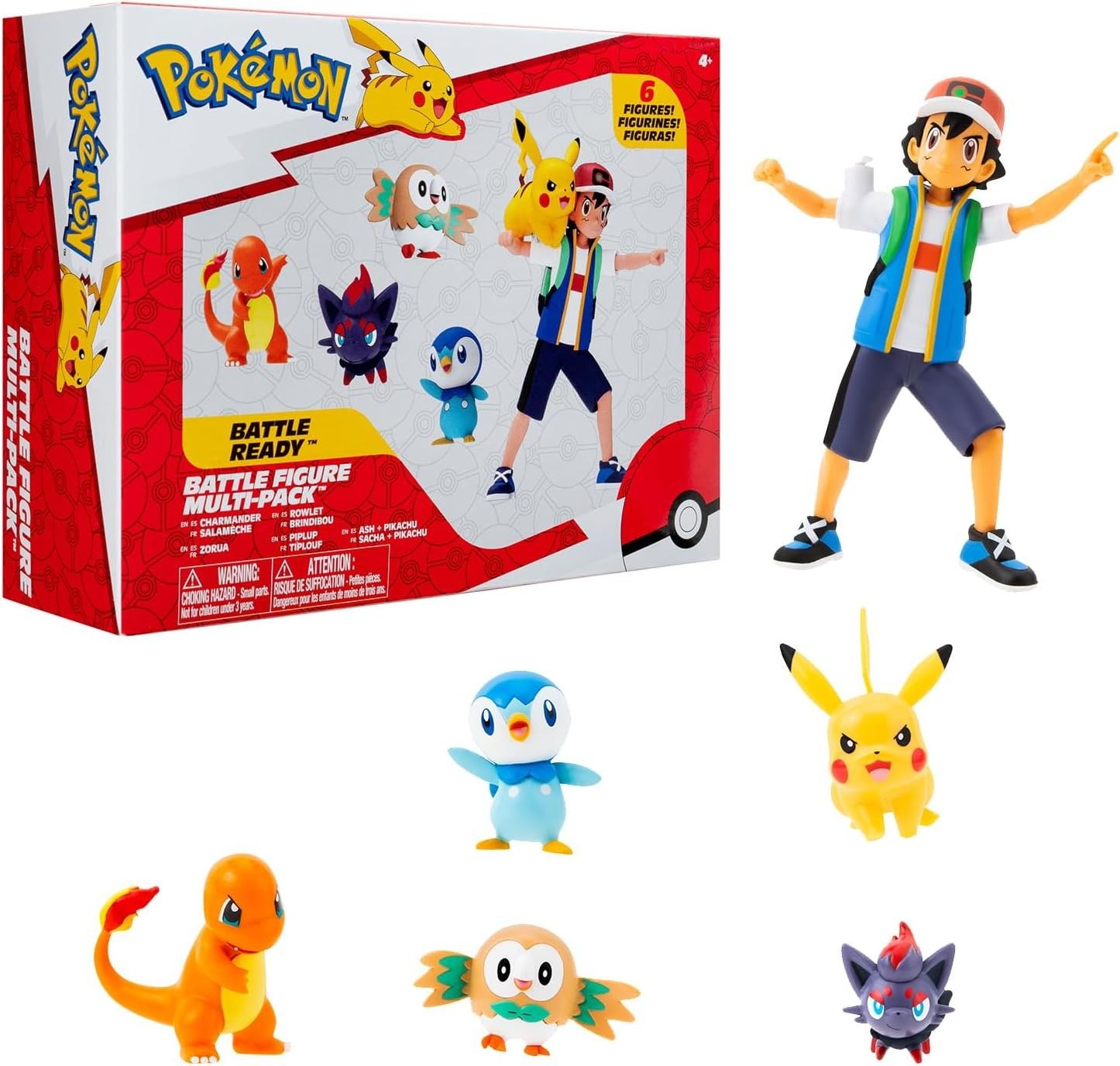 Pokemon pack de 6 figurines