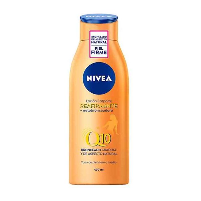Q10+ Reafirmante Y Autobronceadora Body Milk Nivea Nivea Maquillage Corps