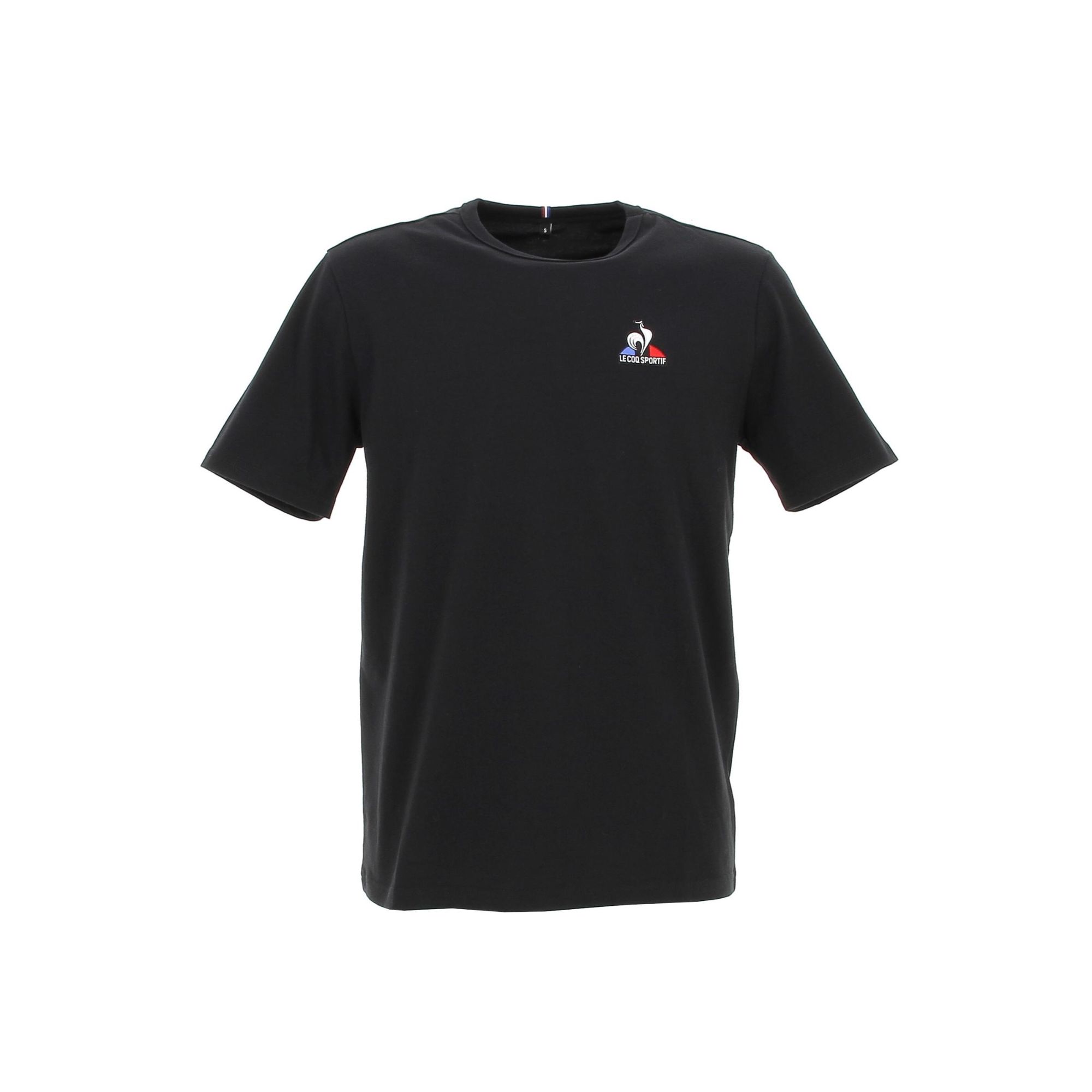 tee shirt manches courtes le coq sportif ess tee ss n4 m noir - S