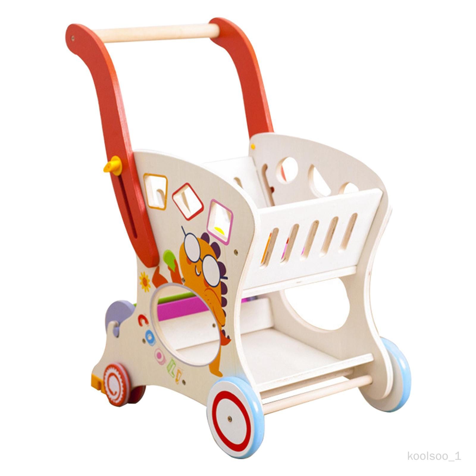  - Panier En Bois Épicerie Jeu De Simulation Pour 3 Ans