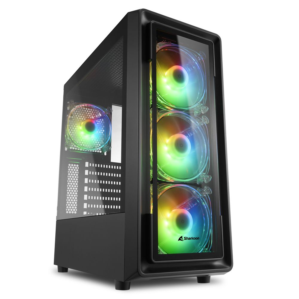 Sharkoon TK4 RGB Midi Tower Neuf - vue 4