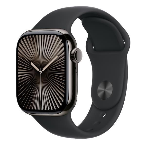Apple Watch Series 10 OLED 42 mm Numérique 374 x 446 pixels Écran tactile 4G Gris Wifi GPS (satellite)