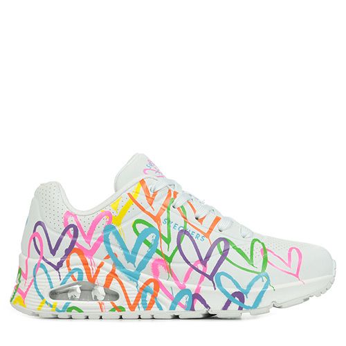 Baskets Skechers Uno highlight love - vue 8