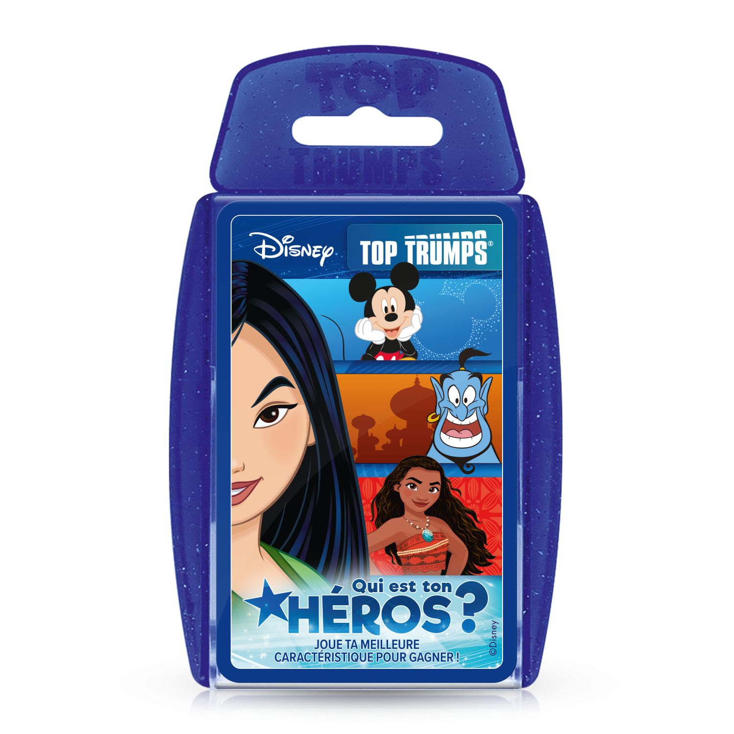 Winning Moves Top Trumps Disney Hereos Jeux de cartes Jeu de Société Jeu de batailles Jeu de voyage De 2 à 6 joueurs A partir de Version Française - vue 3