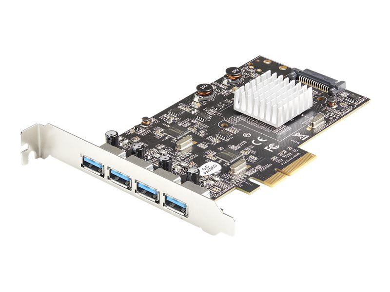 StarTech.com Carte contrôleur PCI E 4 ports USB 3.1 Type A - vue 4