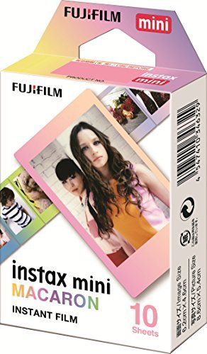 Film papier photo instantané Fujifilm Instax Mini Macaron Pack de 10