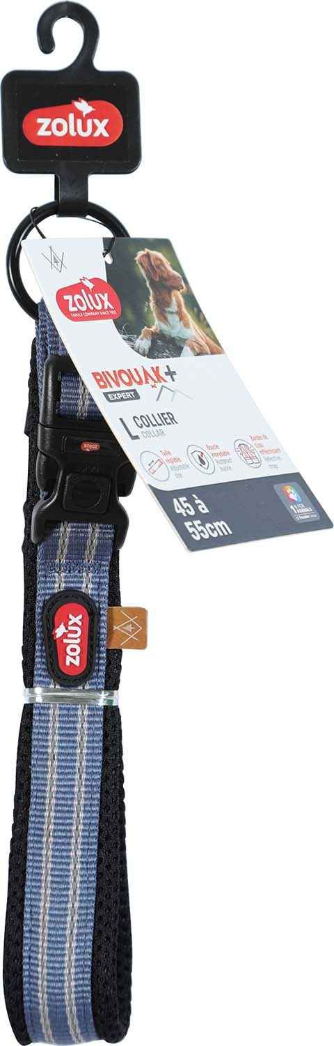 Meilleurs prix pour Collier Souple En Tissu Bivouak 45 À 55 Cm 20 Mm