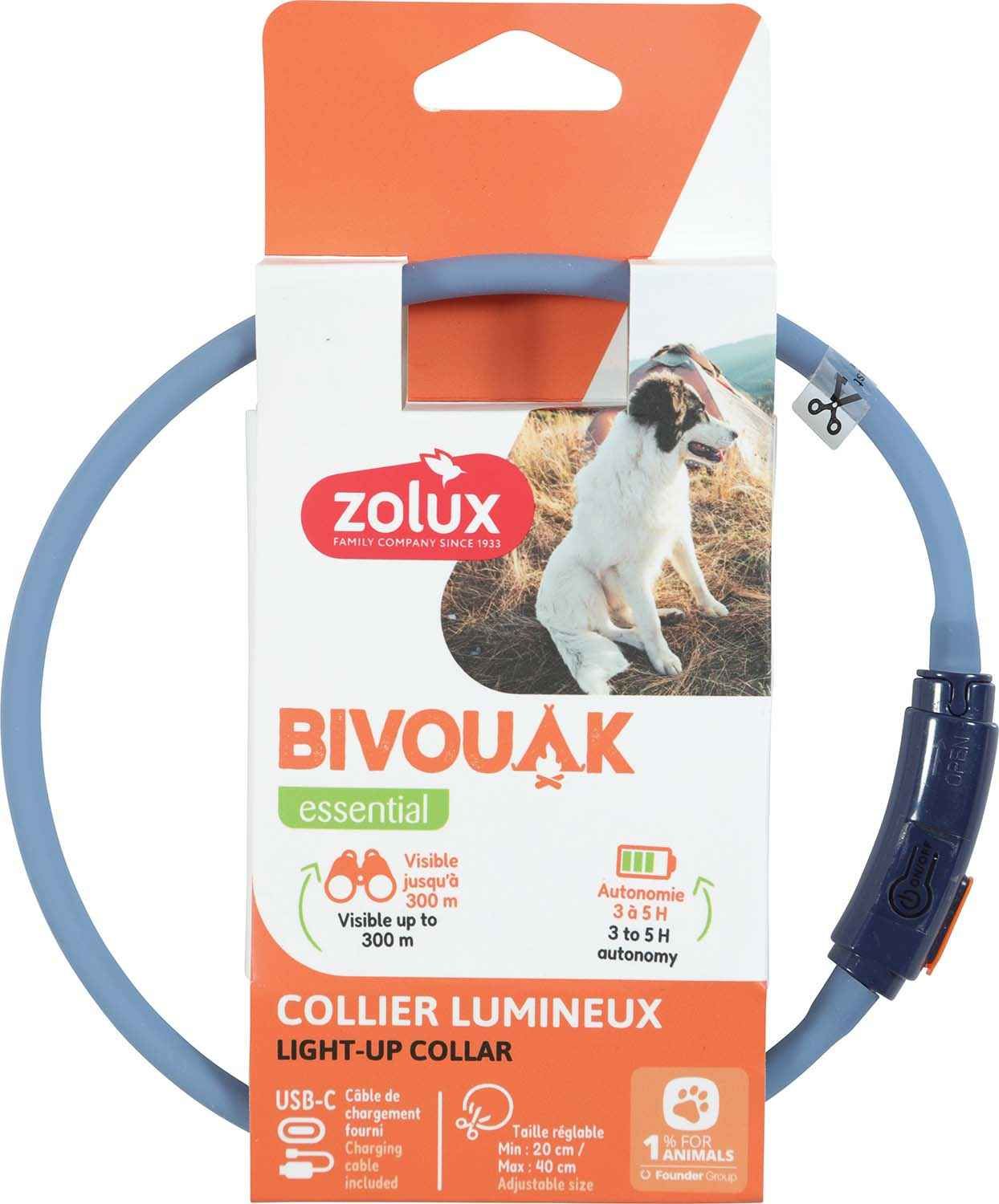 Meilleurs prix pour Collier Lumineux Pour Chiots Bivouak