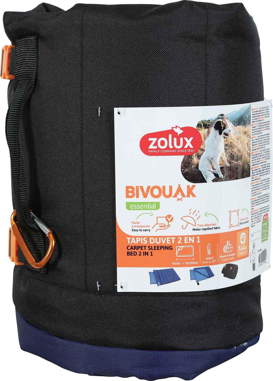 Comparer les prix de Tapis Duvet 2 En 1 En Tissu Déperlant Bivouak