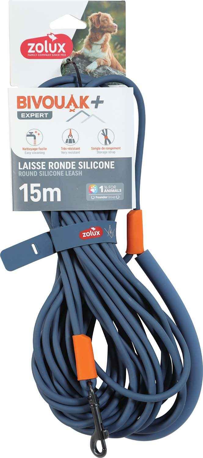 Comparer les prix de Longe Ronde En Silicone Bleu Bivouak 5 M 15 M